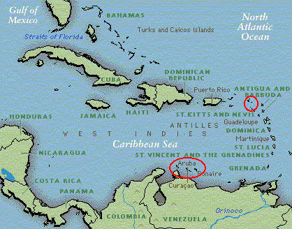 Carribean Map